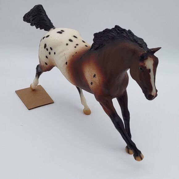 Breyer Horse SIR WRANGLER Bay Semi Leopard Appaloosa #722 -1998-1999 Short Run - Picture 1 of 12